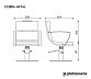 Кресло парикмахерское COBRA METAL - 6