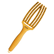 Щетка для укладки Fingerbrush Care Iconic Boar&Nylon YELLOW SUNSHINE