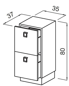 Тумба CABINET SHOP GG - 4